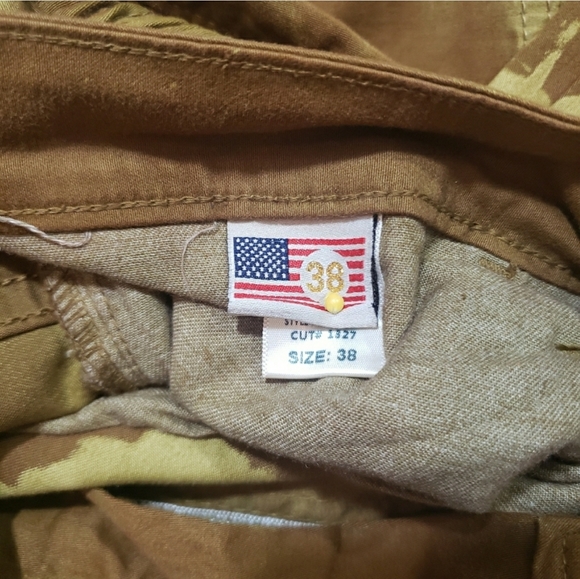 Golden Denim Gold Camouflage Pants - Picture 7 of 7